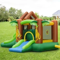 Costway Kids Inflatable Jungle Bounce House Dual Slide Jumping Castle Bouncer -Kiddie Kingdom Store GUEST 4631c999 b1ea 45db 94db 55517cabbd23