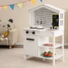 Costway Kids Farmhouse Kitchen Play Set Wooden Pretend Toy With Storage & Accessories 2 Costway Kids Farmhouse Kitchen Play Set Wooden Pretend Toy With Storage & Accessories -Kiddie Kingdom Store GUEST 47b9d81a d008 4b4c 8a05 89354fbbe44f