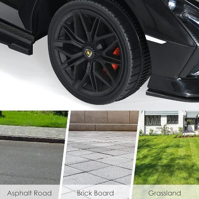 Costway 12V Ride On Car With 2.4G Remote Control LED Lights MP3 Music Horn 10 Costway 12V Ride On Car With 2.4G Remote Control LED Lights MP3 Music Horn - Image 8