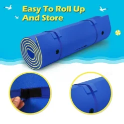 3 Layer Floating Water Pad Foam Mat Water Recreation Relaxing 18' X 6' -Kiddie Kingdom Store GUEST 4e43594e cd70 40ee b62e 6e50ab4d9545