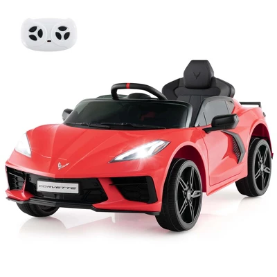 Costway 12V Electric Kids Ride On Car With Remote Control Wireless Connection Lights Orange/Pink/Red/White 14 Costway 12V Electric Kids Ride On Car With Remote Control Wireless Connection Lights Orange/Pink/Red/White - Image 12