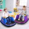 Costway 12V Vehicle 360° Spin Race Toy Kids Ride On Bumper Car W/ Remote Control Purple/Blue/Red/Pink 2 Costway 12V Vehicle 360° Spin Race Toy Kids Ride On Bumper Car W/ Remote Control Purple/Blue/Red/Pink -Kiddie Kingdom Store GUEST 4f5d6f81 b4cd 45a3 a312 71dd1e18f5dd