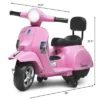 Costway 6V Kids Ride On Vespa Scooter Motorcycle For Toddler W/ Training Wheels PinkBlueGreenBlack 1 Costway 6V Kids Ride On Vespa Scooter Motorcycle For Toddler W/ Training Wheels PinkBlueGreenBlack -Kiddie Kingdom Store GUEST 501ddbaa 7ff9 4098 9893 0bd5d66cb156