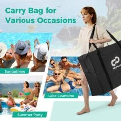 Costway 8.7 Ft Inflatable Floating Dock With Detachable Ladder Mesh Swim Lounge Beach 18 Costway 8.7 Ft Inflatable Floating Dock With Detachable Ladder Mesh Swim Lounge Beach -Kiddie Kingdom Store GUEST 50d0f48a 4c57 4559 9554 eadcda9656b3