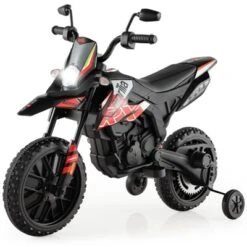Costway 12V Licensed Aprilia Kids Ride On Motorcycle Electric Dirt Bike With Light & Music -Kiddie Kingdom Store GUEST 52af92e2 bbb8 4c15 87c9 c464a9f98f9c