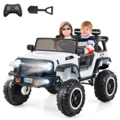 Costway 24V 2 Seater Kids Ride On Truck 2WD/4WD Battery Powered Vehicle Toddler Powerful Car With Remote Control 23 Costway 24V 2 Seater Kids Ride On Truck 2WD/4WD Battery Powered Vehicle Toddler Powerful Car With Remote Control -Kiddie Kingdom Store GUEST 54f15279 c6dc 4298 b6ac 5e9c2f5f8473