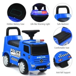 Costway Kids Ride On Push Police Car Licensed Mercedes Benz Push And Ride Racer 19 Costway Kids Ride On Push Police Car Licensed Mercedes Benz Push And Ride Racer -Kiddie Kingdom Store GUEST 54f7e0ff 58aa 47ea afdb f113e1f17e67
