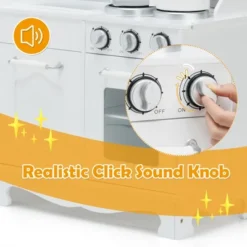 Costway Play Kitchen Pretend Play Cookware Set Toys For Kids W/ Water Dispenser -Kiddie Kingdom Store GUEST 5770df1c ea8d 410f 8fa2 decf846497ce