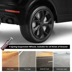 Costway Kids Ride On Car 12V Licensed Audi RS Q8 With Remote Control Lights Music WhiteBlackGreenPinkRed -Kiddie Kingdom Store GUEST 58c72369 40d4 4a7d ab69 a79818abbf9d