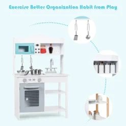 Costway Kids Kitchen Playset Cookware Cooking Set With Pots & Pans 17 Costway Kids Kitchen Playset Cookware Cooking Set With Pots & Pans -Kiddie Kingdom Store GUEST 596678ab da91 405e bef7 2c78d0016eda