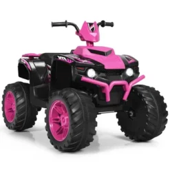 Costway 12V Kids 4-Wheeler ATV Quad Ride On Car W/ LED Lights Music USB -Kiddie Kingdom Store GUEST 5e98c6ba 1f6f 49e3 a526 54e56fb60d15
