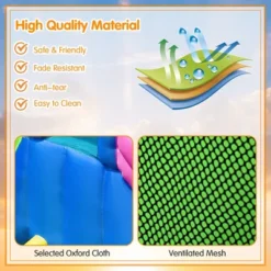 Bountech Inflatable Bounce Castle Dual Slides Jumping Bouncer W/ Climbing Wall -Kiddie Kingdom Store GUEST 609f9a9b 143d 4b5c 92cd 766173790cf9