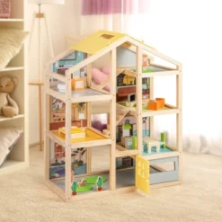 Costway Kids Wooden Dollhouse With 7 Rooms 18 Pcs Furniture Accessories 2 Figures 14 Costway Kids Wooden Dollhouse With 7 Rooms 18 Pcs Furniture Accessories 2 Figures -Kiddie Kingdom Store GUEST 61db2ddb bd50 4a22 a635 95810c58f32c