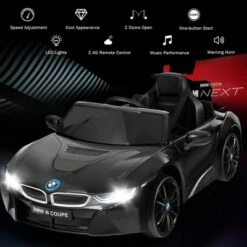 Costway 12V Licensed BMW I8 Kids Ride On Car W/ 2.4G Remote MP3 LED Light -Kiddie Kingdom Store GUEST 64061100 3fbf 41f9 b17d c2769d6a0ca9