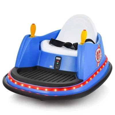 Costway 12V Vehicle 360° Spin Race Toy Kids Ride On Bumper Car W/ Remote Control Purple/Blue/Red/Pink 12 Costway 12V Vehicle 360° Spin Race Toy Kids Ride On Bumper Car W/ Remote Control Purple/Blue/Red/Pink - Image 10