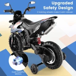Costway 12V Licensed Aprilia Kids Ride On Motorcycle Electric Dirt Bike With Light & Music -Kiddie Kingdom Store GUEST 66e37d1d dd2d 4a17 9c54 4b15de86fa68