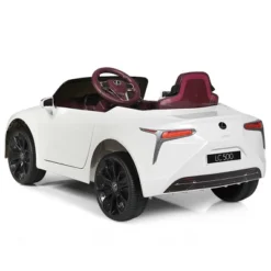 Costway 12V Kids Ride On Car Lexus LC500 Licensed Remote Control Electric Vehicle White -Kiddie Kingdom Store GUEST 6768f3b1 661d 4598 a786 1fb19e0ab85b