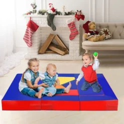 Costway 4-in-1 Crawl Climb Foam Shapes Playset Softzone Toy Toddler Preschoolers Kids 14 Costway 4-in-1 Crawl Climb Foam Shapes Playset Softzone Toy Toddler Preschoolers Kids -Kiddie Kingdom Store GUEST 68930350 1771 4e40 9890 664b575158b4