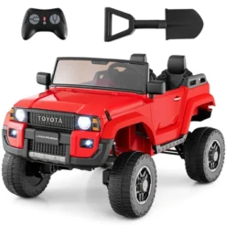 Costway 24V 2 Seater Ride On Car For Kids Licensed Toyota LC250 Ride On Truck With Remote Black/Gray/Navy/Pink/Red 29 Costway 24V 2 Seater Ride On Car For Kids Licensed Toyota LC250 Ride On Truck With Remote Black/Gray/Navy/Pink/Red -Kiddie Kingdom Store GUEST 69174c64 1b39 4850 83cf adaf713004c2