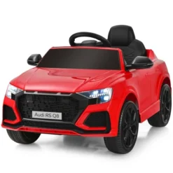 Costway Kids Ride On Car 12V Licensed Audi RS Q8 With Remote Control Lights Music WhiteBlackGreenPinkRed -Kiddie Kingdom Store GUEST 6a92e918 b927 4291 af0c 6e7fbbb1a532