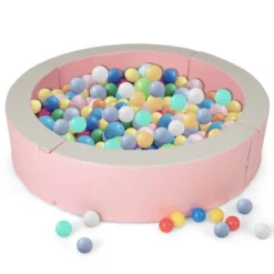 Costway 44.5" X 10" Baby Ball Pit Detachable Foam Ball Pit With 50 Colorful Ocean Balls Blue/Pink 23 Costway 44.5" X 10" Baby Ball Pit Detachable Foam Ball Pit With 50 Colorful Ocean Balls Blue/Pink -Kiddie Kingdom Store GUEST 6cb9a184 6b74 483f 91ba a2fa6e757730