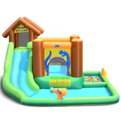 Bountech Inflatable Waterslide Bounce House Climbing Wall Ball Pit W/ Blower 19 Bountech Inflatable Waterslide Bounce House Climbing Wall Ball Pit W/ Blower -Kiddie Kingdom Store GUEST 6cc68895 27c5 477e a8f7 c5f2d58194b4
