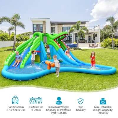 Costway Inflatable Style Water Slide Upgraded Kids Bounce Castle W/780W Blower 6 Costway Inflatable Style Water Slide Upgraded Kids Bounce Castle W/780W Blower - Image 4