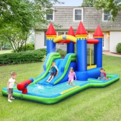 Costway Inflatable Castle Bouncer Bounce House Slide Water Park BallPit With 580W Blower -Kiddie Kingdom Store GUEST 6f3c6675 2cd3 4956 b599 b6863cf283ed
