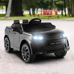 Costway 12V Kids Ride On Car Licensed Land Rover Electric Vehicle W/ Remote Control WhiteBlackPink -Kiddie Kingdom Store GUEST 6f99641f a203 4944 9782 65a7b79681e3