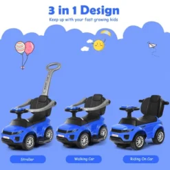 Costway 3 In 1 Ride On Push Car Toddler Stroller Sliding Car W/Music WhiteBlackBluePinkRed 20 Costway 3 In 1 Ride On Push Car Toddler Stroller Sliding Car W/Music WhiteBlackBluePinkRed -Kiddie Kingdom Store GUEST 7187fcdc 6501 4bed a897 0d8fee71e761