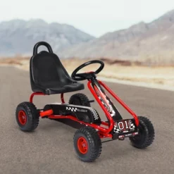 Costway Kids Pedal Go Kart 4 Wheel Ride On Toys W/ Adjustable Seat & Handbrake 18 Costway Kids Pedal Go Kart 4 Wheel Ride On Toys W/ Adjustable Seat & Handbrake -Kiddie Kingdom Store GUEST 74027c87 bd94 4abb 826b 16ed2d703d3e