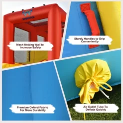 Costway 7 In 1 Inflatable Dual Slide Water Park Climbing Bouncer -Kiddie Kingdom Store GUEST 75d8cd9e 141e 4820 b441 0943a2ab867d