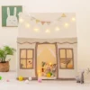 Costway Kids Play Castle Tent Large Playhouse Toys Gifts With Star Lights Washable Mat -Kiddie Kingdom Store GUEST 7e298791 eae5 4406 84f4 a229ab222365