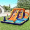 Costway Inflatable Waterslide 4-in-1 Kids Bounce Castle With Splash Pool（With 750W Blower） -Kiddie Kingdom Store GUEST 7f2b1673 418b 40e1 963a ad57376a5f2e
