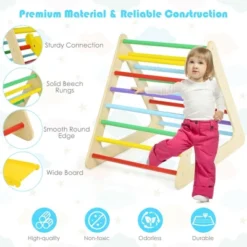Costway 5 In 1 Toddler Playing Set Kids Climbing Triangle & Cube Play Equipment -Kiddie Kingdom Store GUEST 7fa71a62 73fe 4267 8029 41d86716b69a