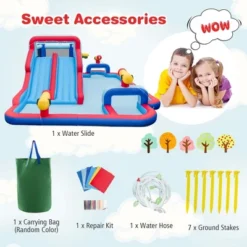 Costway Inflatable Water Slide Park Kids Bounce House Climbing Jumping Without Blower 17 Costway Inflatable Water Slide Park Kids Bounce House Climbing Jumping Without Blower -Kiddie Kingdom Store GUEST 80b0c589 d350 47cc b3d5 8566e8831014