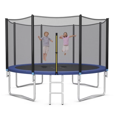 Costway 8/10/12/14/15/16 FT Outdoor Trampoline Bounce Combo W/Safety Closure Net Ladder 12 Costway 8/10/12/14/15/16 FT Outdoor Trampoline Bounce Combo W/Safety Closure Net Ladder - Image 10