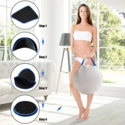 Costway Portable 2L Steam Sauna Spa Tent With Chair Grey/Black/Coffee -Kiddie Kingdom Store GUEST 87ca55a2 72af 4e6f b784 6ac982176199