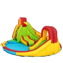 Kids Inflatable Water Slide Bounce Park Splash Pool W/Water Cannon & 480W Blower -Kiddie Kingdom Store GUEST 8b50586e 1ab9 4878 997f 7d451f3ca1d6 1