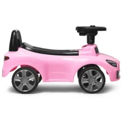Costway Foot-to-Floor Kids Ride-On Push Car W/ Horn And Music WhitePink -Kiddie Kingdom Store GUEST 9135d71a 2b62 40c2 b869 68cde2e0bdef
