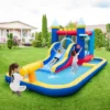 Costway 6-in-1 Inflatable Water Castle Kids Bouncer With 50 Ocean Balls & 735W Blower 2 Costway 6-in-1 Inflatable Water Castle Kids Bouncer With 50 Ocean Balls & 735W Blower -Kiddie Kingdom Store GUEST 925b8aff 0a01 483d 81e8 2deeabf79488