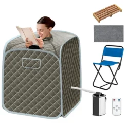 Costway Portable Steam Sauna -Kiddie Kingdom Store GUEST 933a3228 33bb 4ce3 9580 8d54e9f315bf