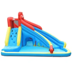 Costway Inflatable Water Slide Crab Dual Slide Bounce House Splash Pool W/ 950W Blower -Kiddie Kingdom Store GUEST 97ee89bb 3e3c 420a 9b61 9f22c42aa7a7