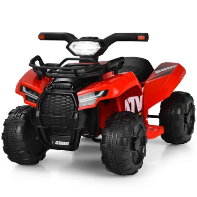 Costway 6V Kids ATV Quad Electric Ride On Car Toy Toddler With LED Light MP3 15 Costway 6V Kids ATV Quad Electric Ride On Car Toy Toddler With LED Light MP3 - Image 13