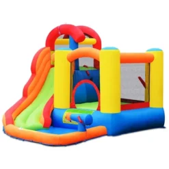 Costway Inflatable Bounce House Water Slide W/ Climbing Wall Splash Pool Water Cannon 19 Costway Inflatable Bounce House Water Slide W/ Climbing Wall Splash Pool Water Cannon -Kiddie Kingdom Store GUEST 9926b0ba 77bb 451b 8fc9 0dce184af267