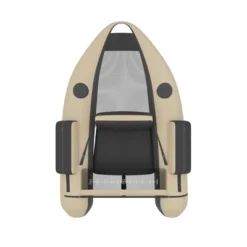 Costway Inflatable Fishing Float Tube W/Pump & Storage Pockets & Fish Ruler GrayBeigeGreen -Kiddie Kingdom Store GUEST 99433731 1882 4355 ac74 9f7d7191e4ee