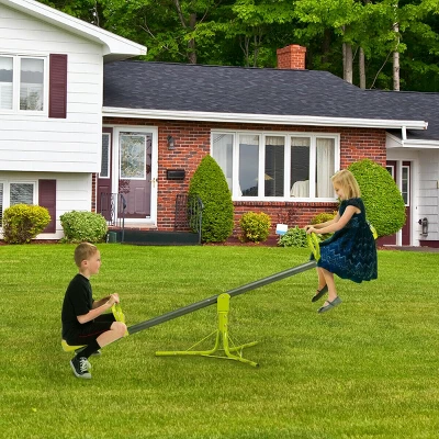 Costway Kids 360 Degree Rotation Seesaw Teeter Totter Outdoor Play Set Toy 5 Costway Kids 360 Degree Rotation Seesaw Teeter Totter Outdoor Play Set Toy - Image 3