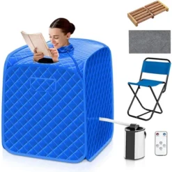 Costway Portable Steam Sauna -Kiddie Kingdom Store GUEST 9a081a90 1201 4c4e a76b 13a73903810d