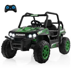 Costway 12V Kids Ride On UTV Electric Off-Road Truck Remote W/ LED Lights & Music -Kiddie Kingdom Store GUEST 9b30a24c affe 4b10 8443 8cdf67a1a356