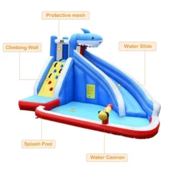 Costway Inflatable Water Slide Animal Shaped Bounce House Castle Splash Water Pool W/750W Blower 18 Costway Inflatable Water Slide Animal Shaped Bounce House Castle Splash Water Pool W/750W Blower -Kiddie Kingdom Store GUEST 9dce8ce1 bc4f 44cd addb 7e2326a93dd0